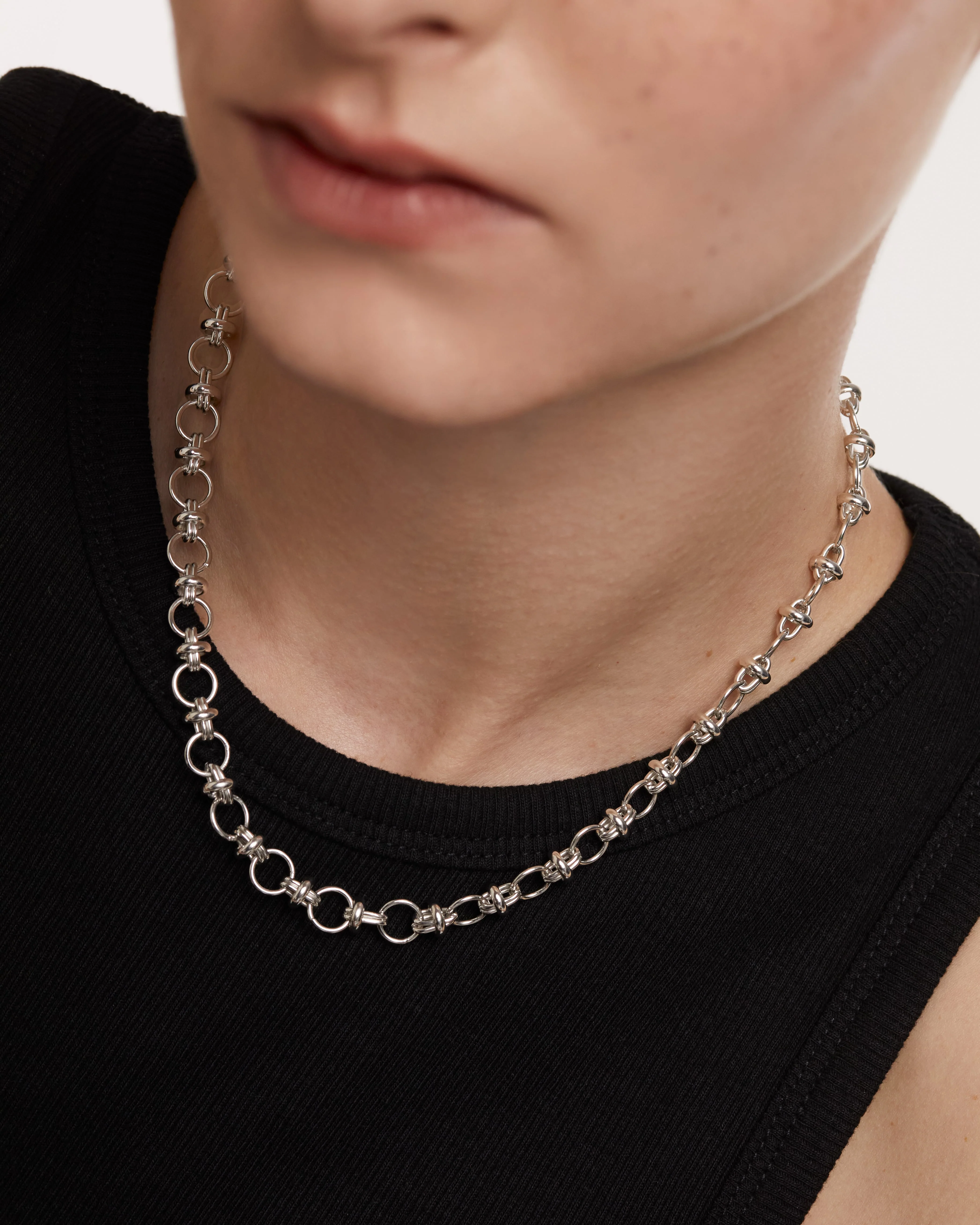 Meraki Silver Chain Necklace - Image 2