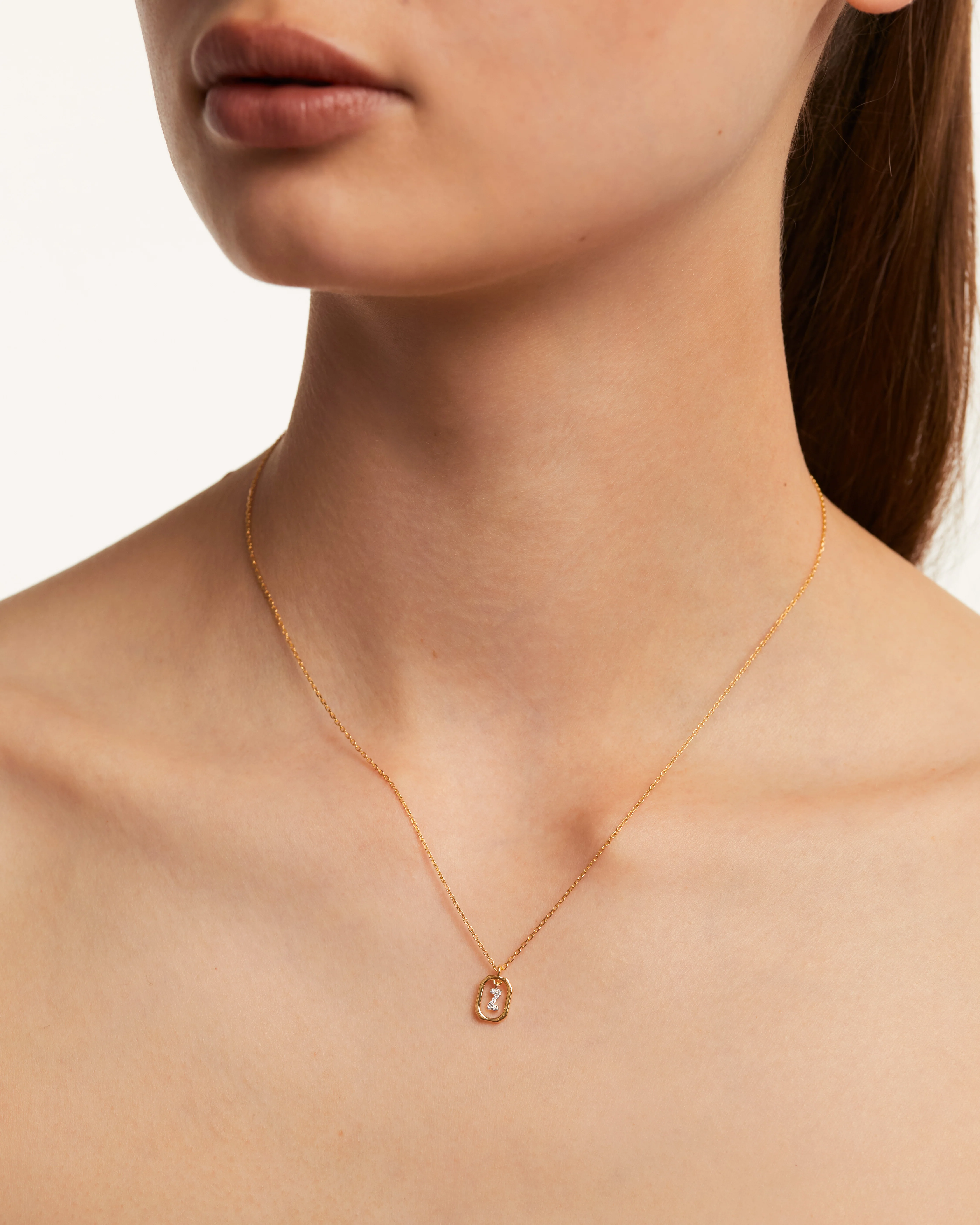 MINI LETTER Z GOLD NECKLACE - Image 2