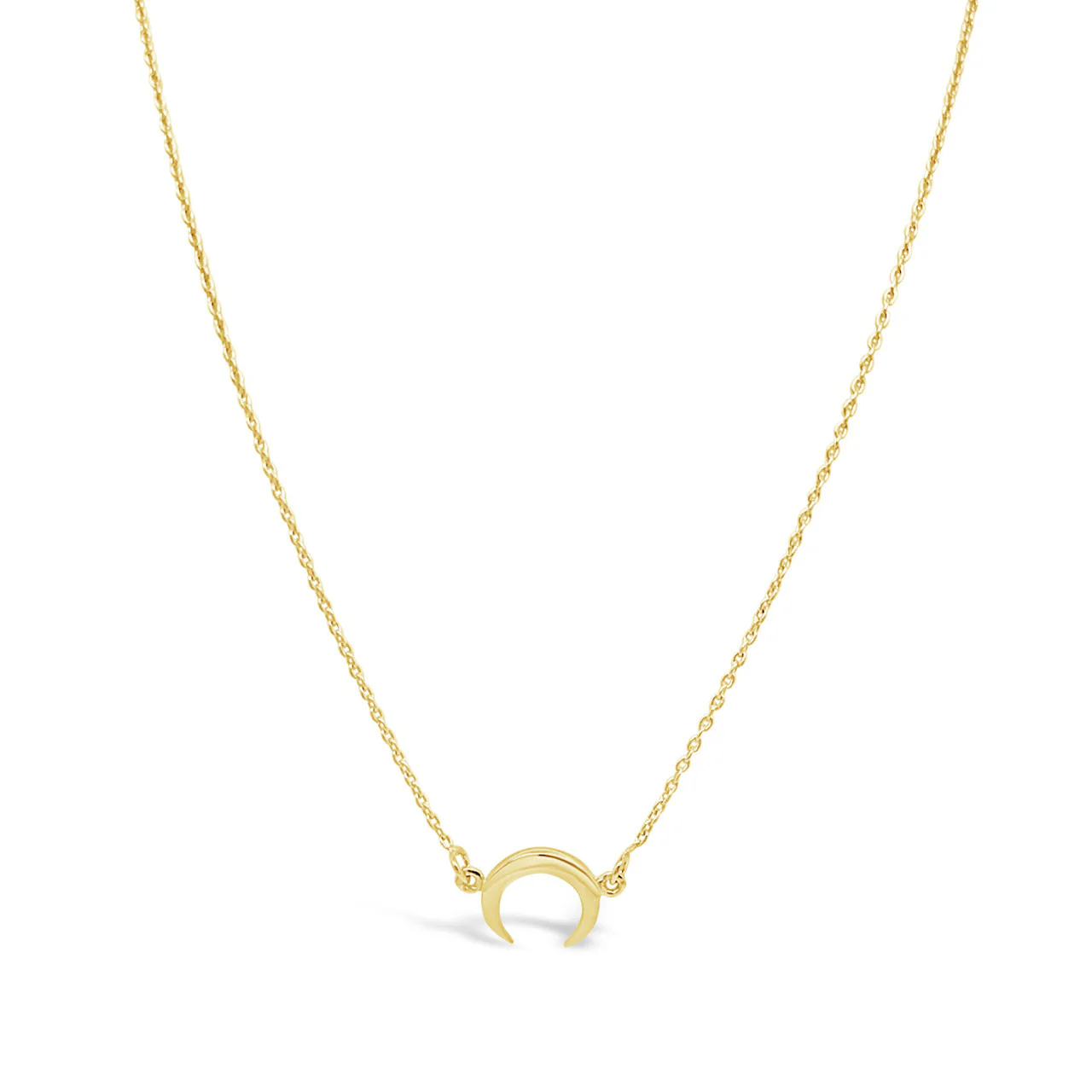 Mini Moon Necklace Gold - JP8304G - Image 2