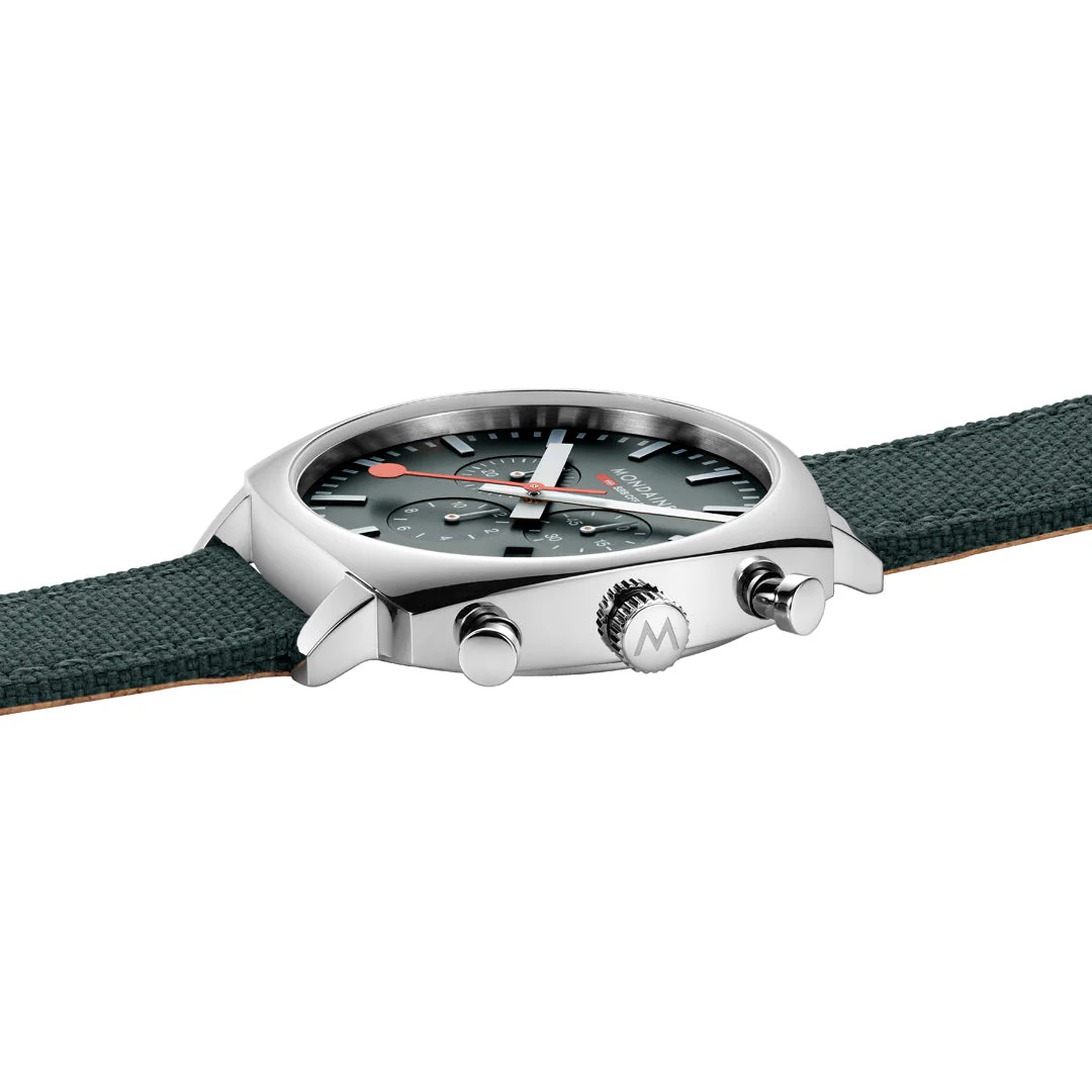 Official Swiss Railways Grand Cushion 41mm Forest Green Watch Set - Image 4