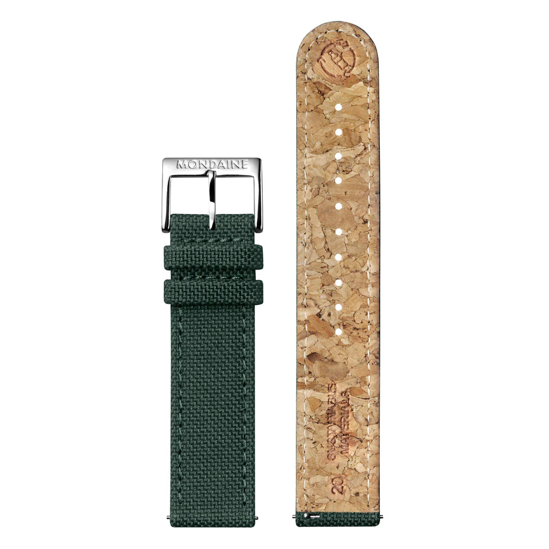 Official Swiss Railways Grand Cushion 41mm Forest Green Watch Set - Image 6