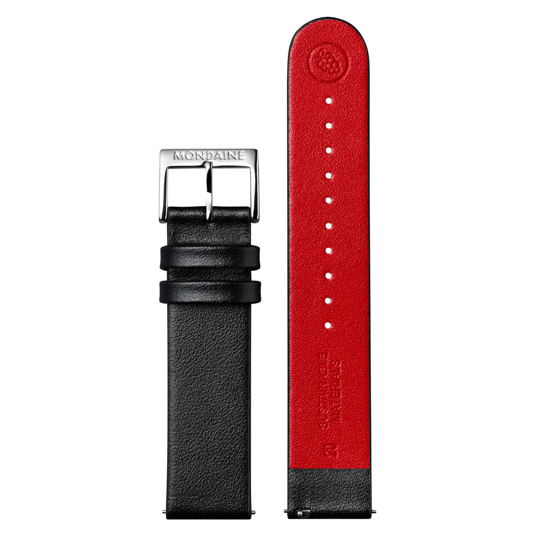 Official Swiss Railways Grand Cushion 41mm Vegan Grape Leather Watch Set - Image 7