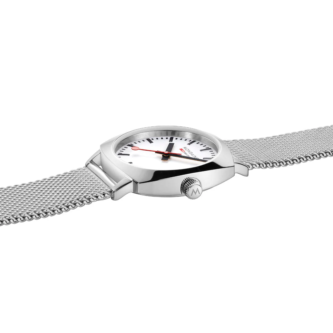 Official Swiss Railways Petite Cushion 31mm Stainless Steel Watch - Image 3