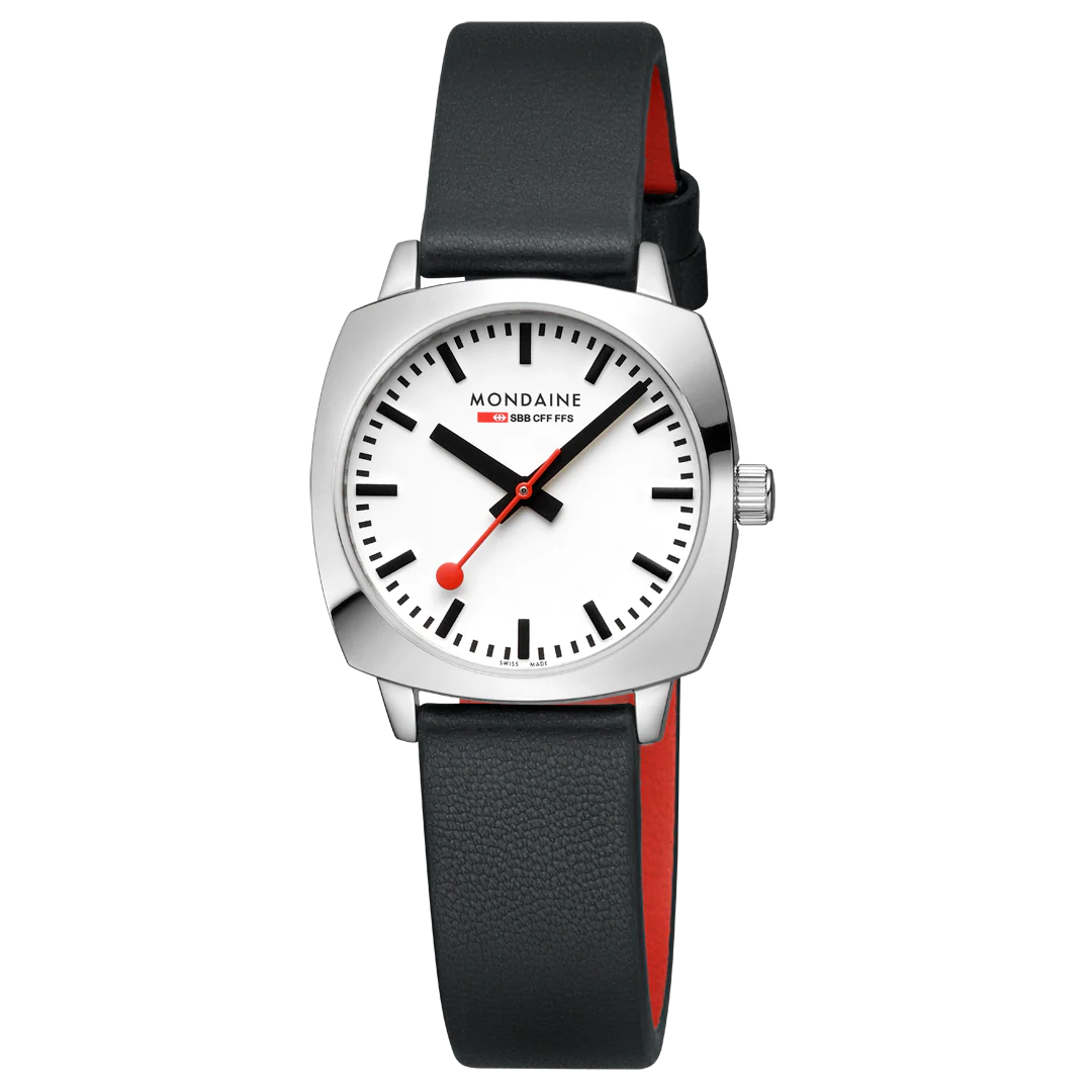 Official Swiss Railways Petite Cushion 31mm Vegan Leather Watch - Image 2