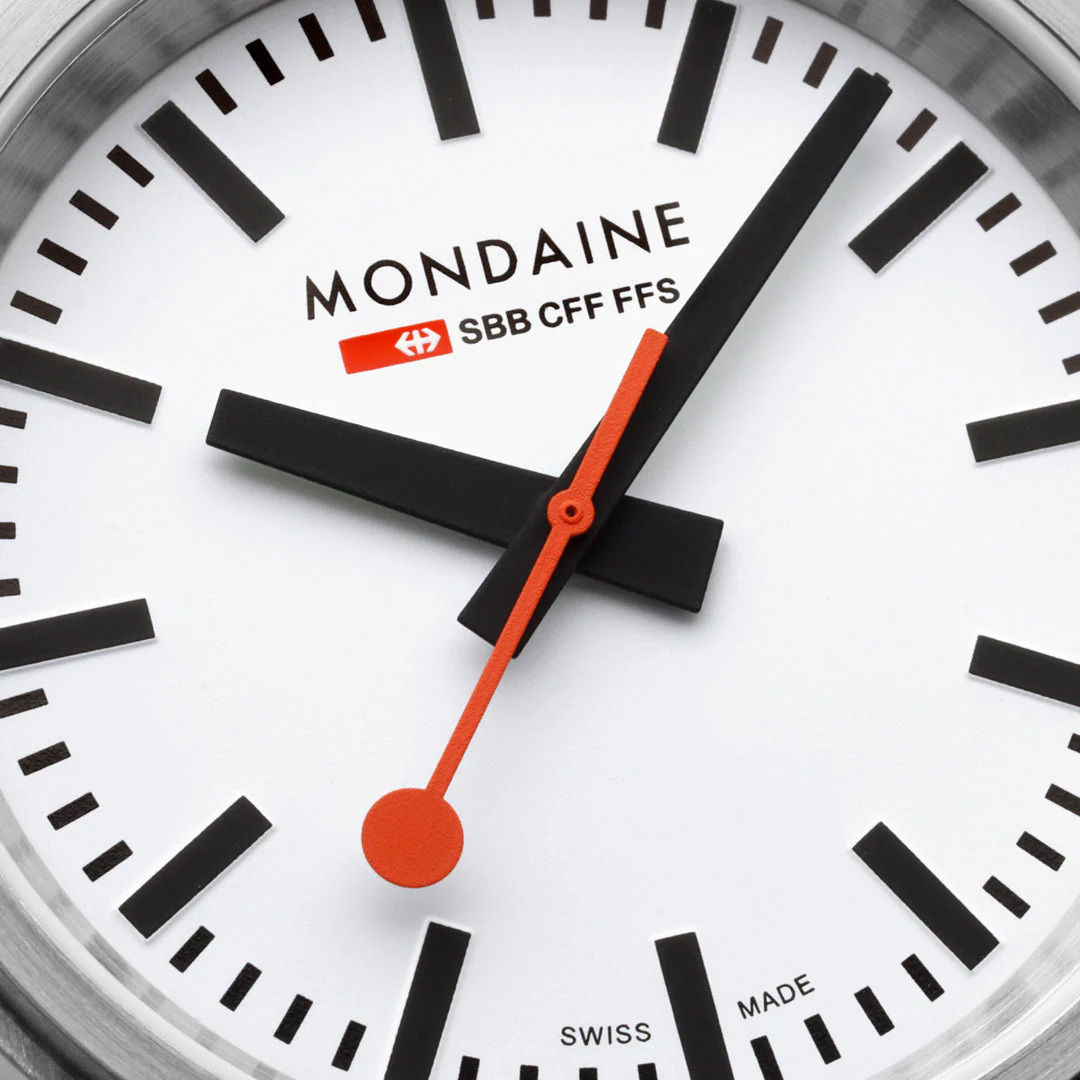 Mondaine Official Swiss Railways Stop2Go Automatic BackLight 41mm Watch - Image 5