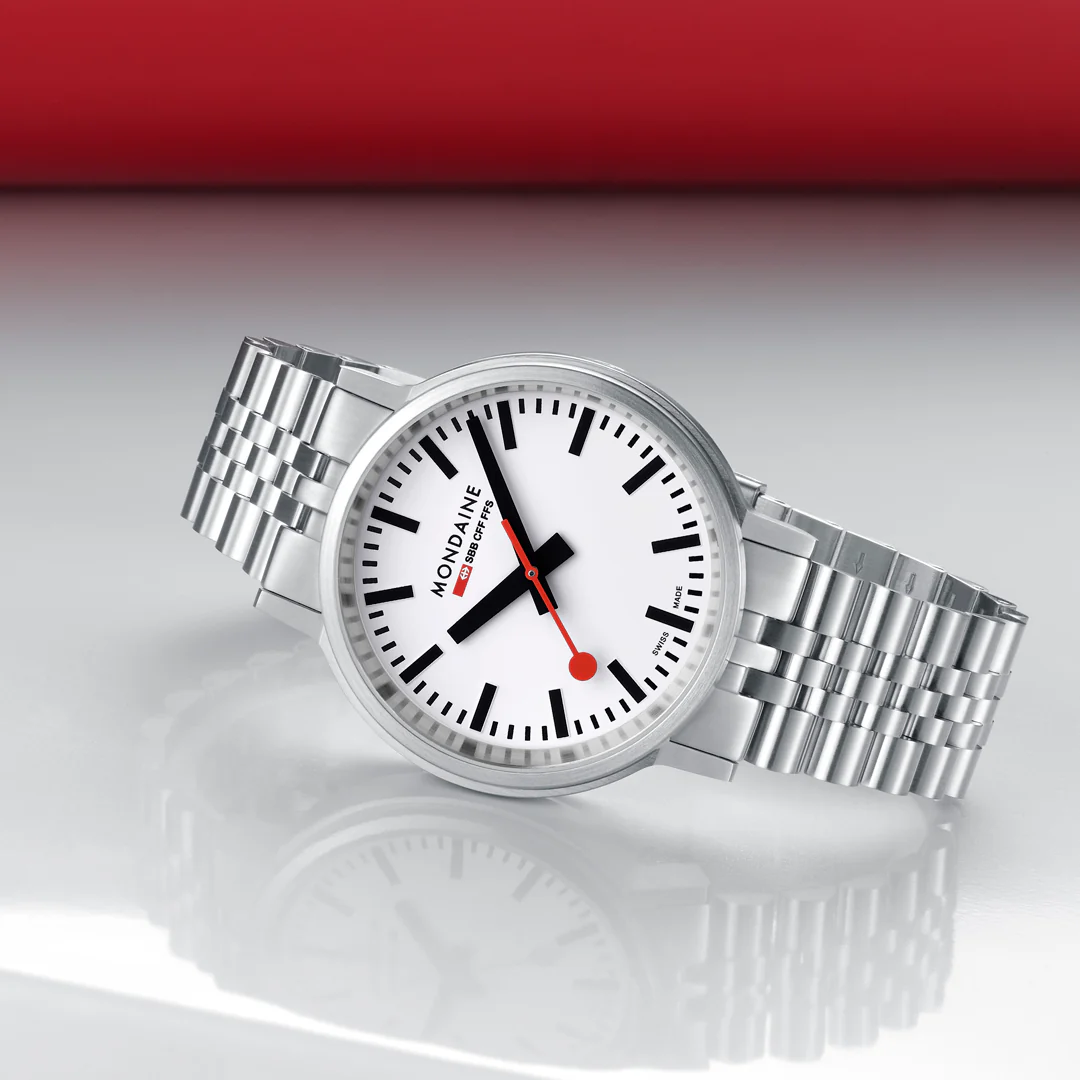 Mondaine Official Swiss Railways Stop2Go Automatic BackLight 41mm Watch - Image 10