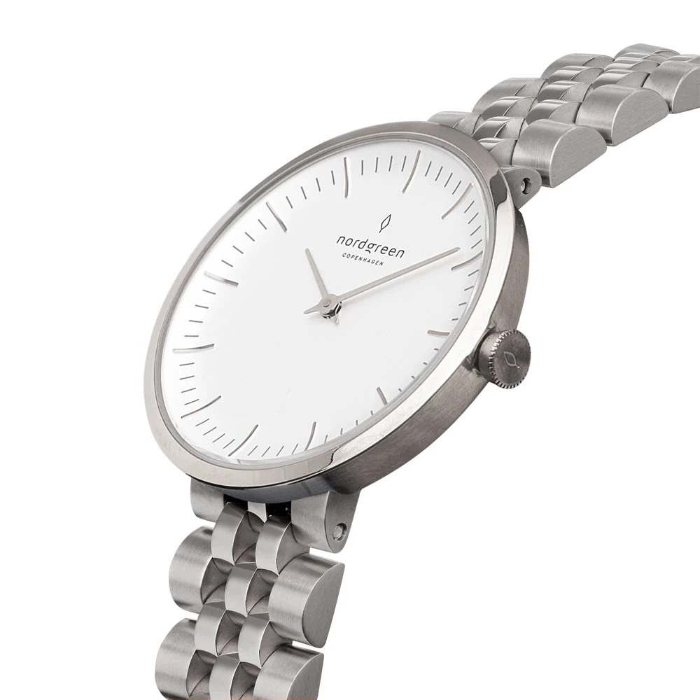 Nordgreen Infinity 32mm Silver Watch - Image 2