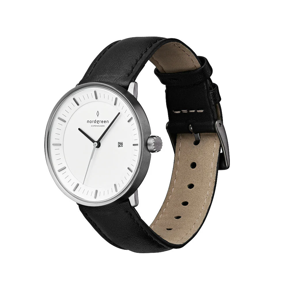 Nordgreen Men's Philosopher 40mm Black Watch - Image 2