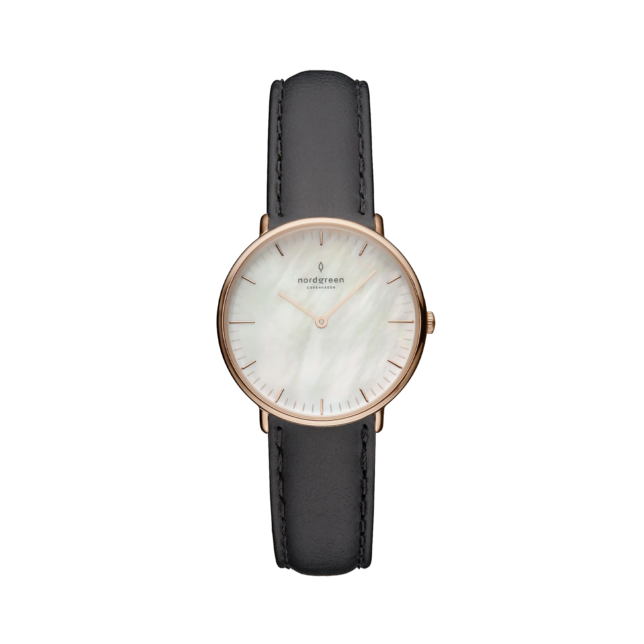 Nordgreen Native 28mm Mother of Pearl Gold Watch