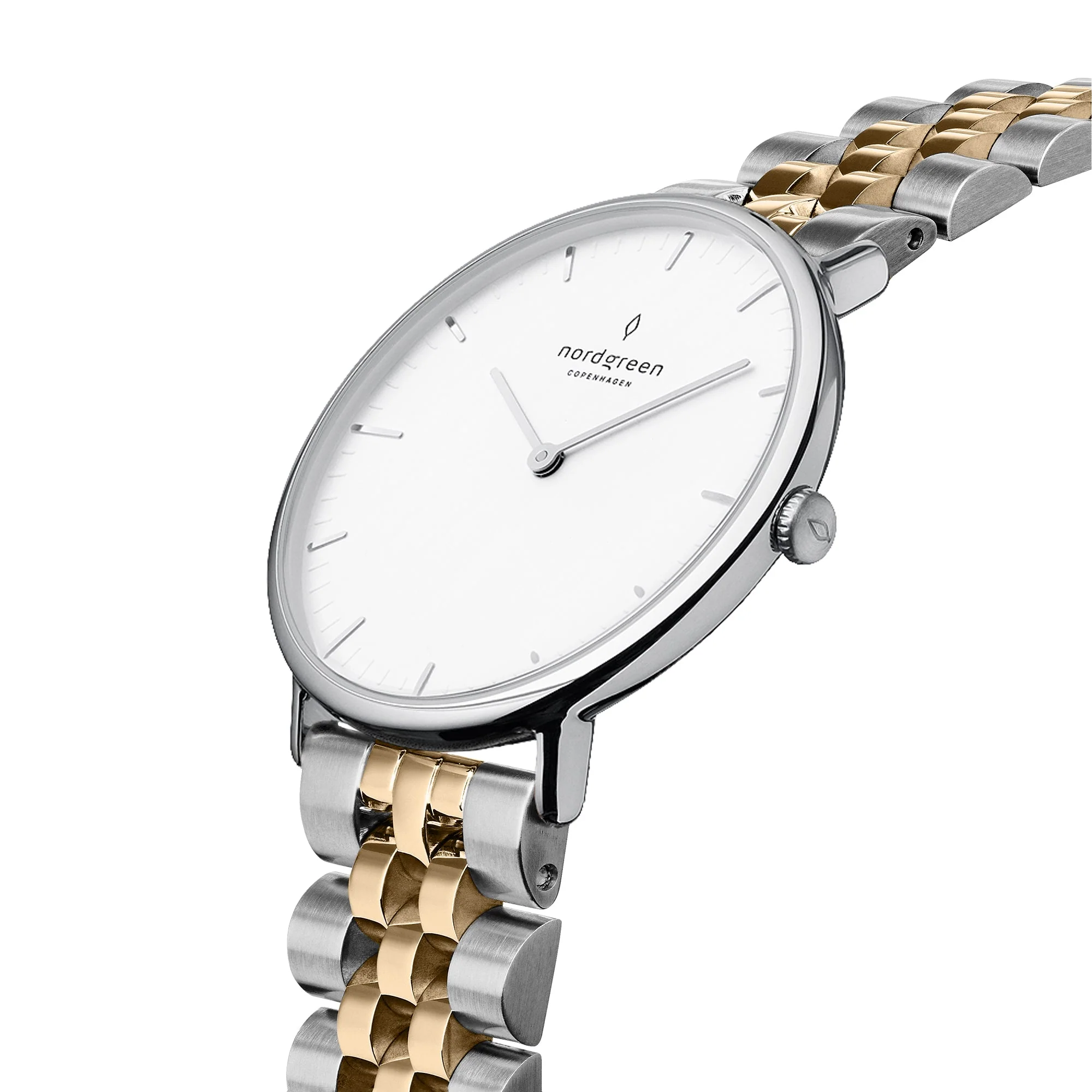 Nordgreen Native 28mm Two Tone Bracelet Watch - Image 5