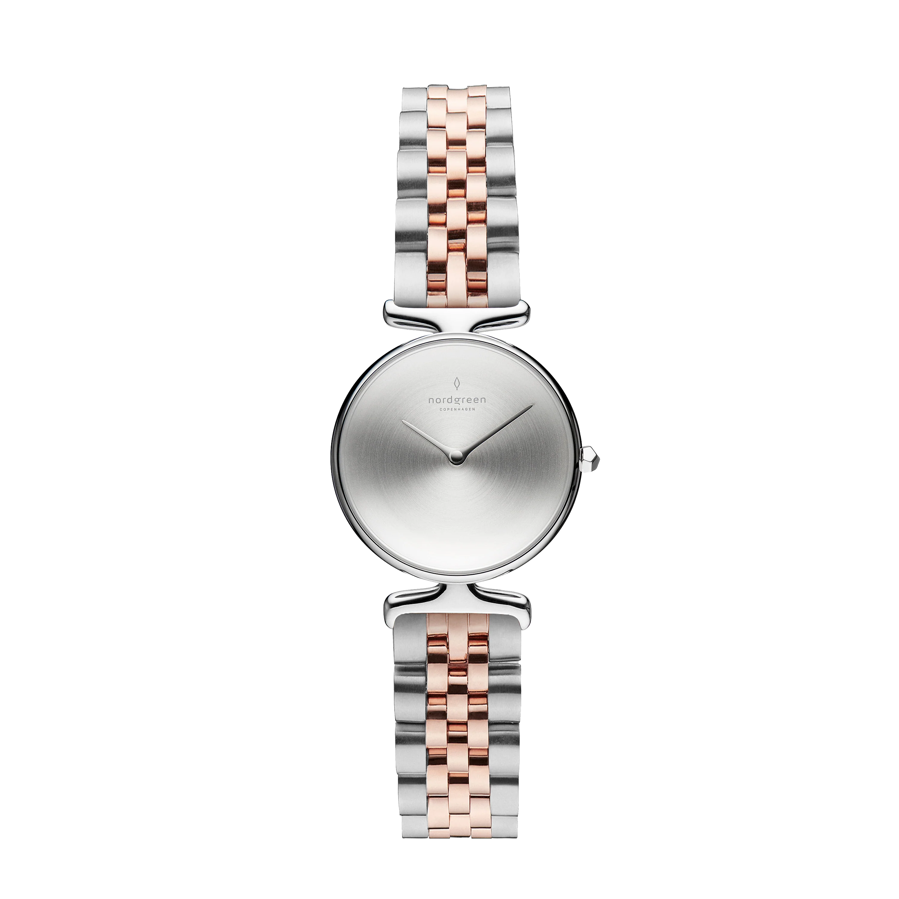 Nordgreen Unika 28mm Silver Brushed Metal Dial Watch