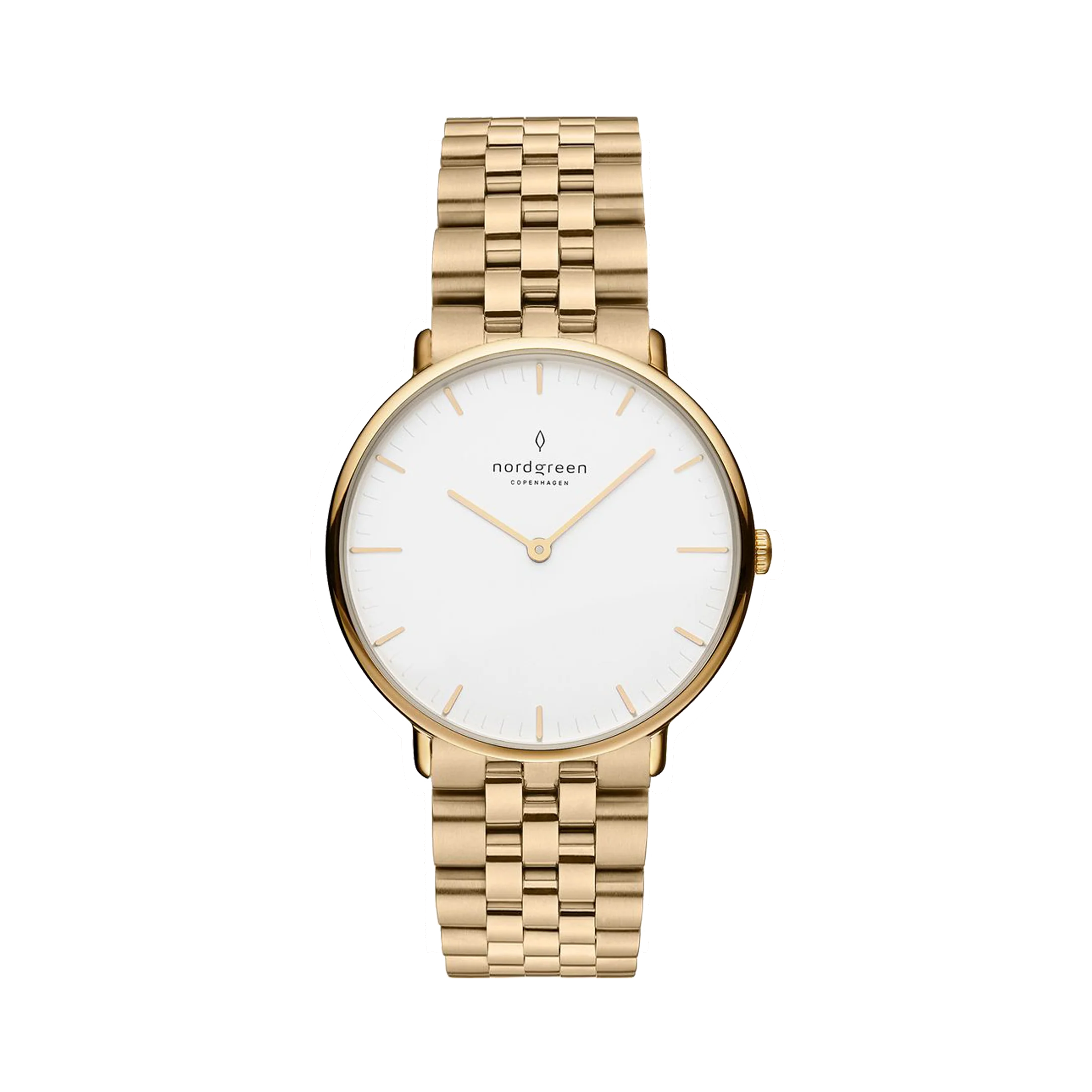 Nordgreen Women's Native 32mm 5 Link Gold Watch