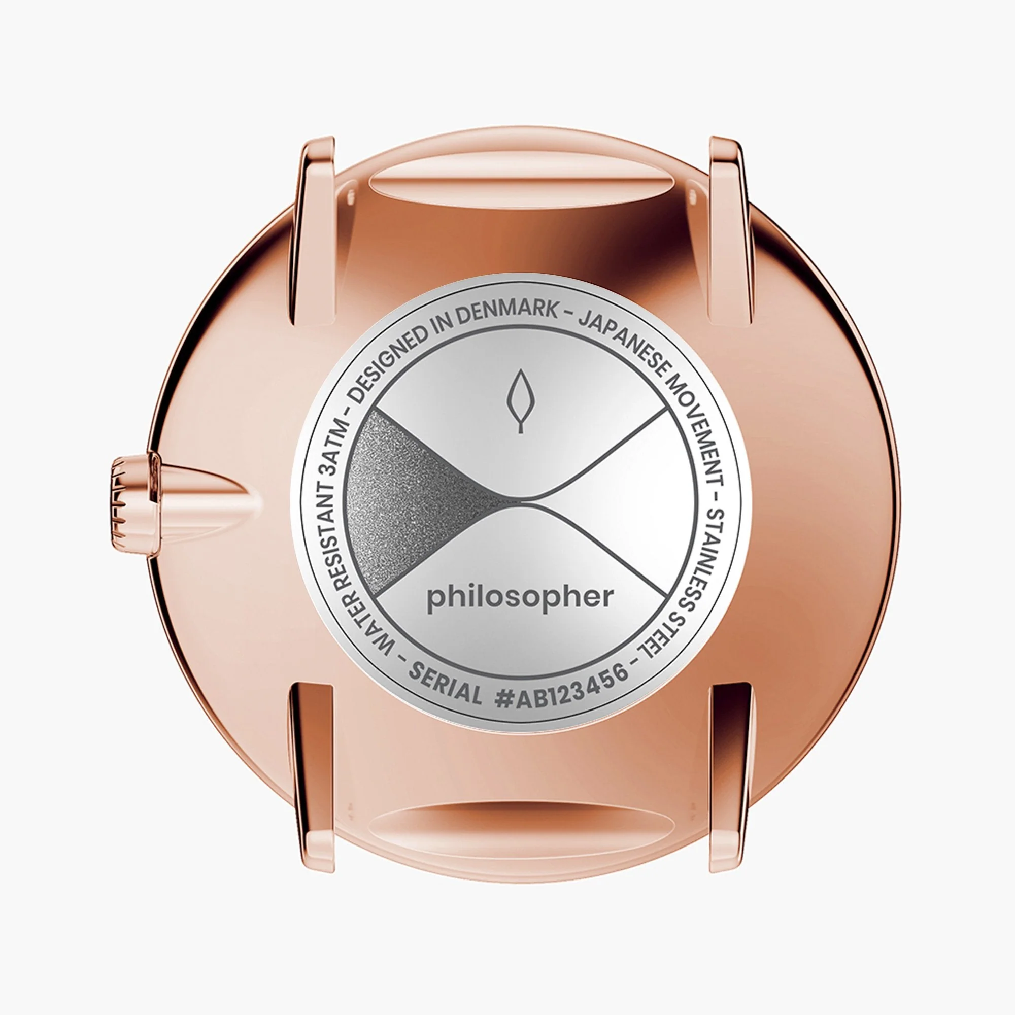 Nordgreen Women's Philosopher 36mm Rose Gold Watch - Image 3