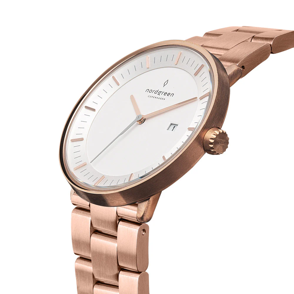Nordgreen Women's Philosopher 36mm Rose Gold Watch - Image 4