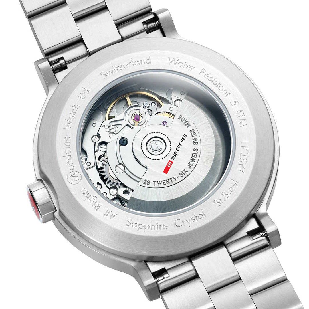 Official Swiss Railways Stainless Steel 41mm Original Automatic Watch - Image 2