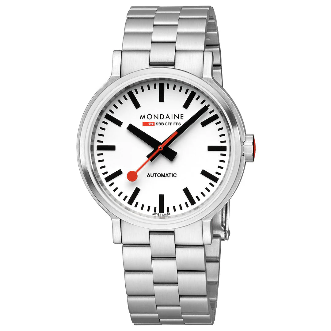 Official Swiss Railways Stainless Steel 41mm Original Automatic Watch - Image 3