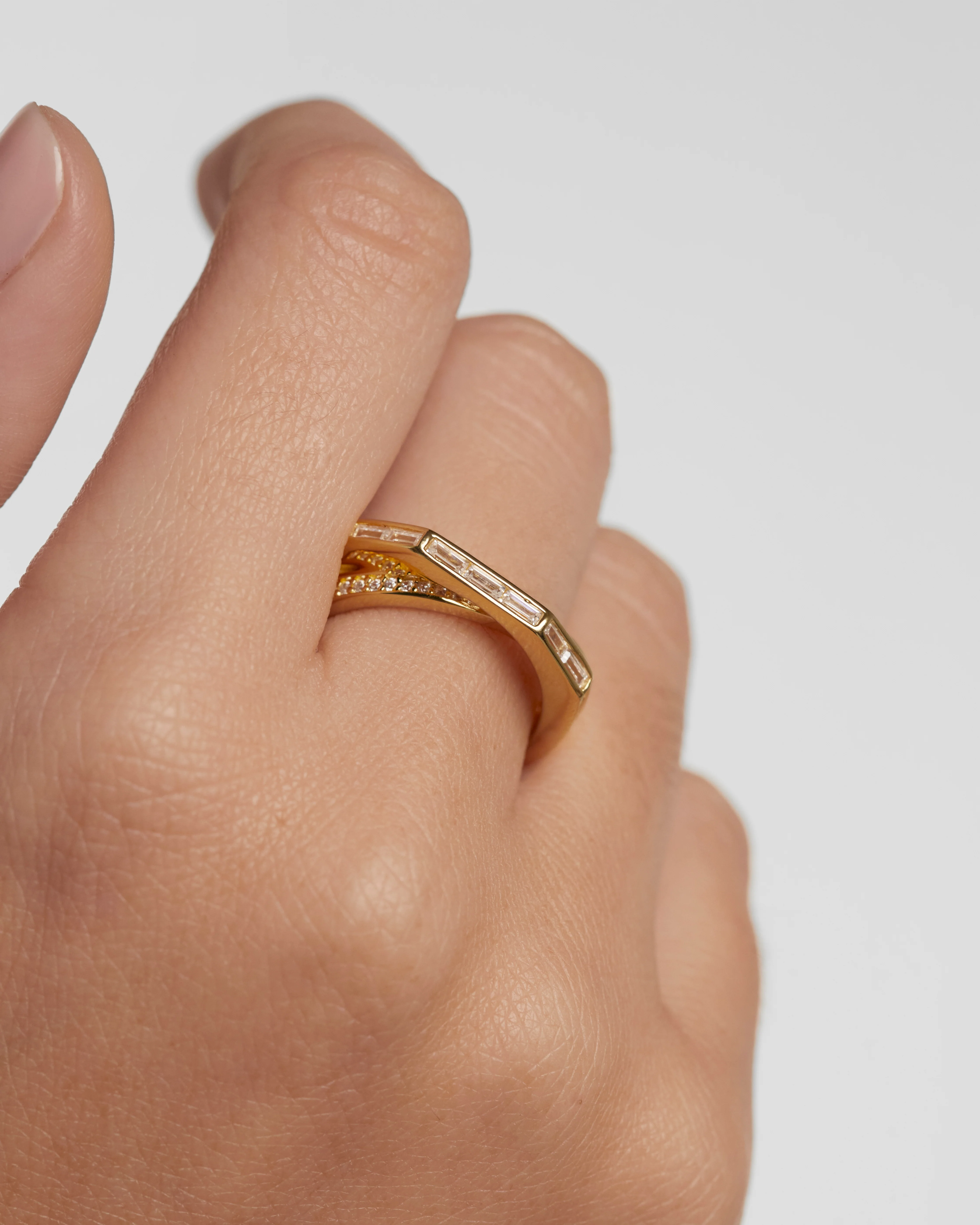 Olivia Gold Ring Size 14 - Image 3