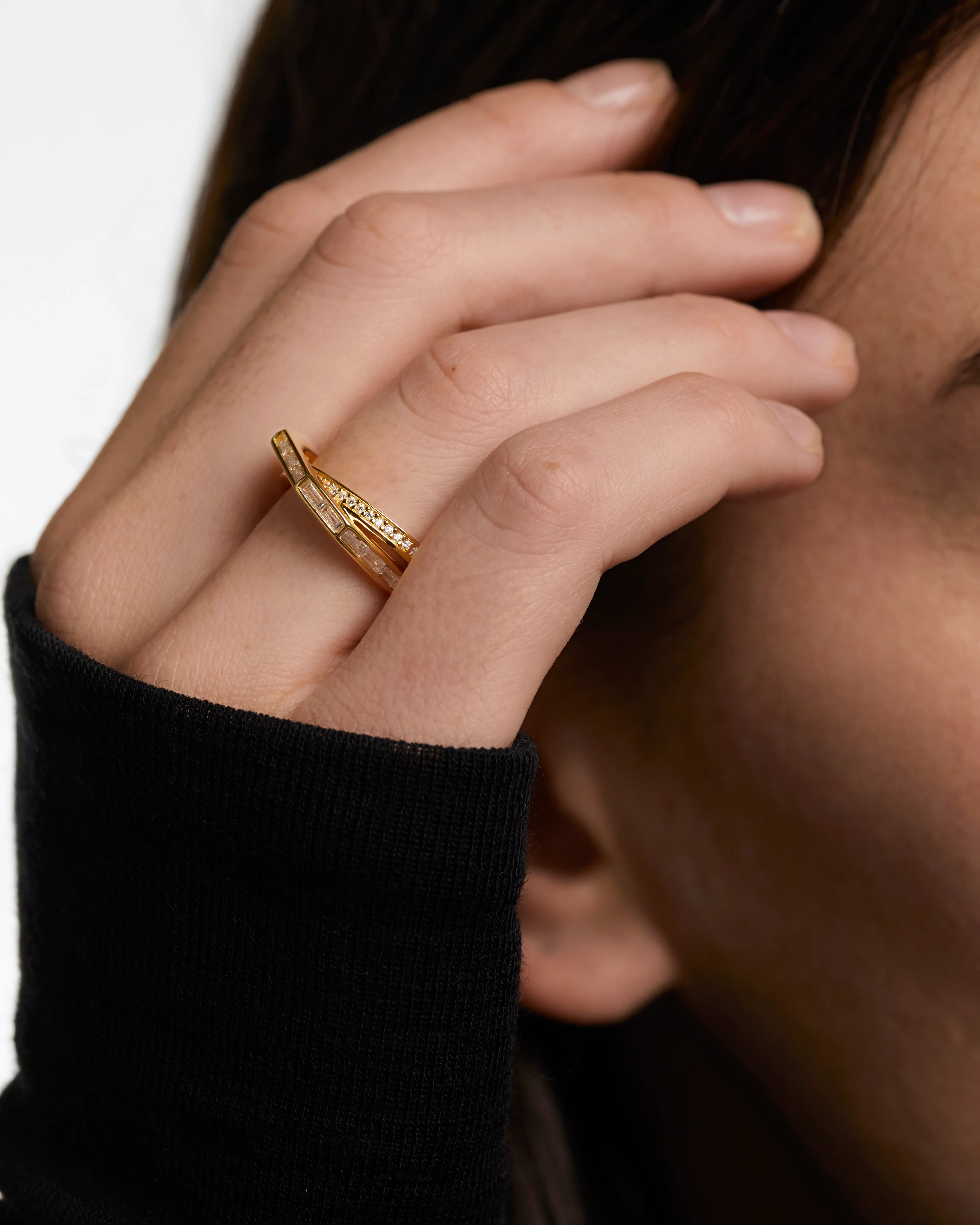 Olivia Gold Ring Size 16 - Image 8