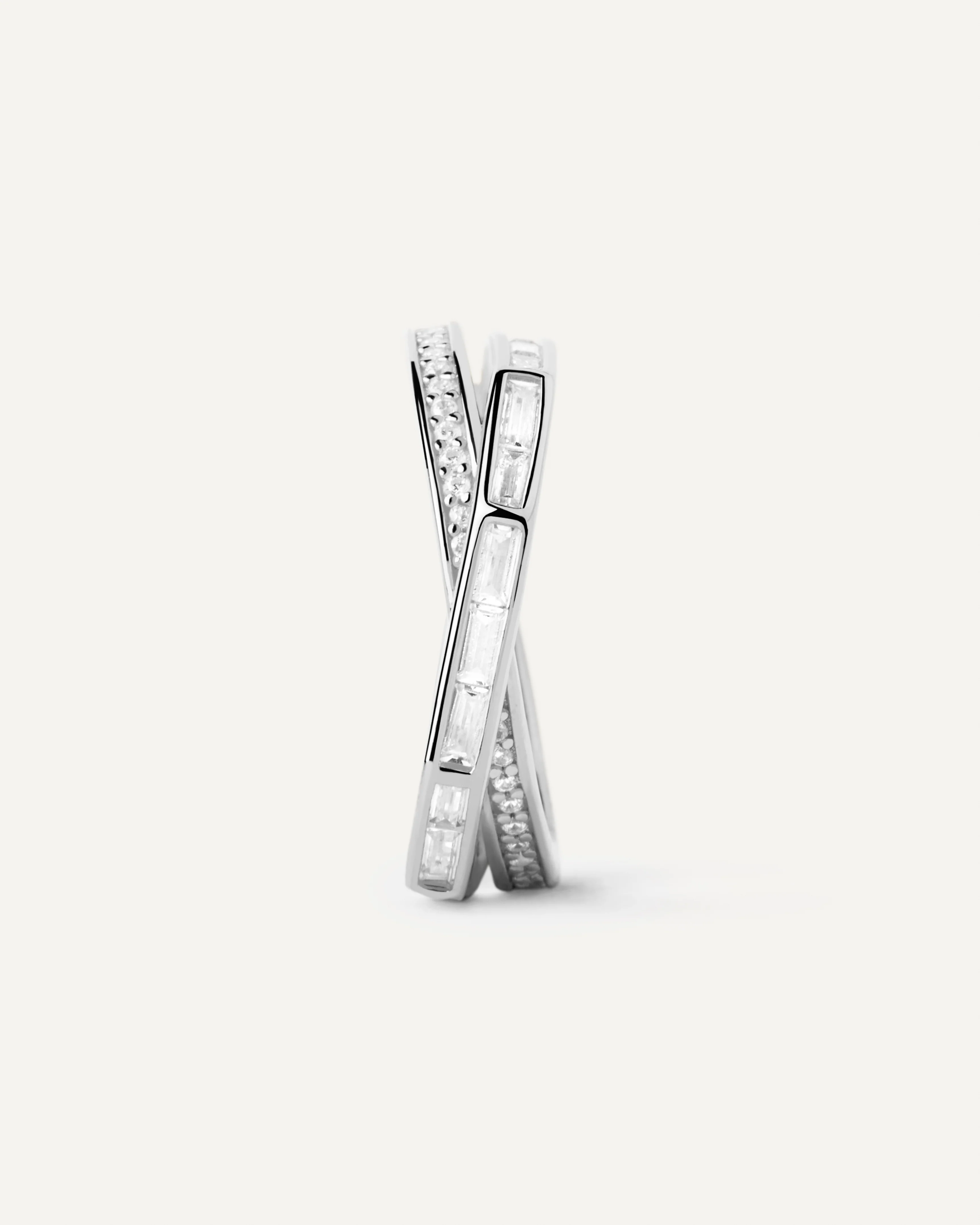 Olivia Silver Ring Size 14 - Image 3