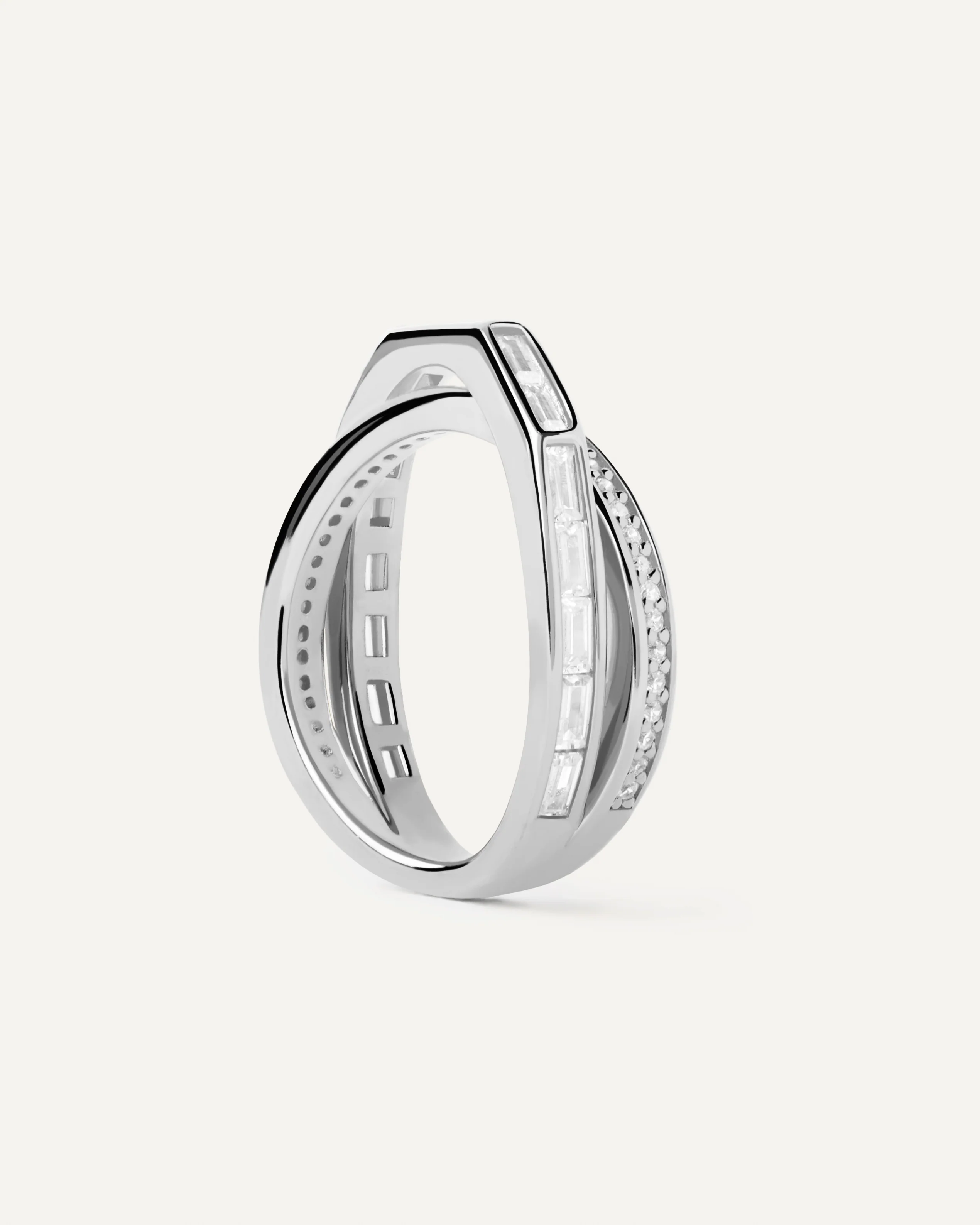 Olivia Silver Ring Size 18