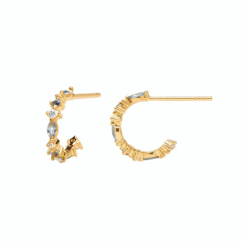 Ombre Gold Earrings - AR01-219-U