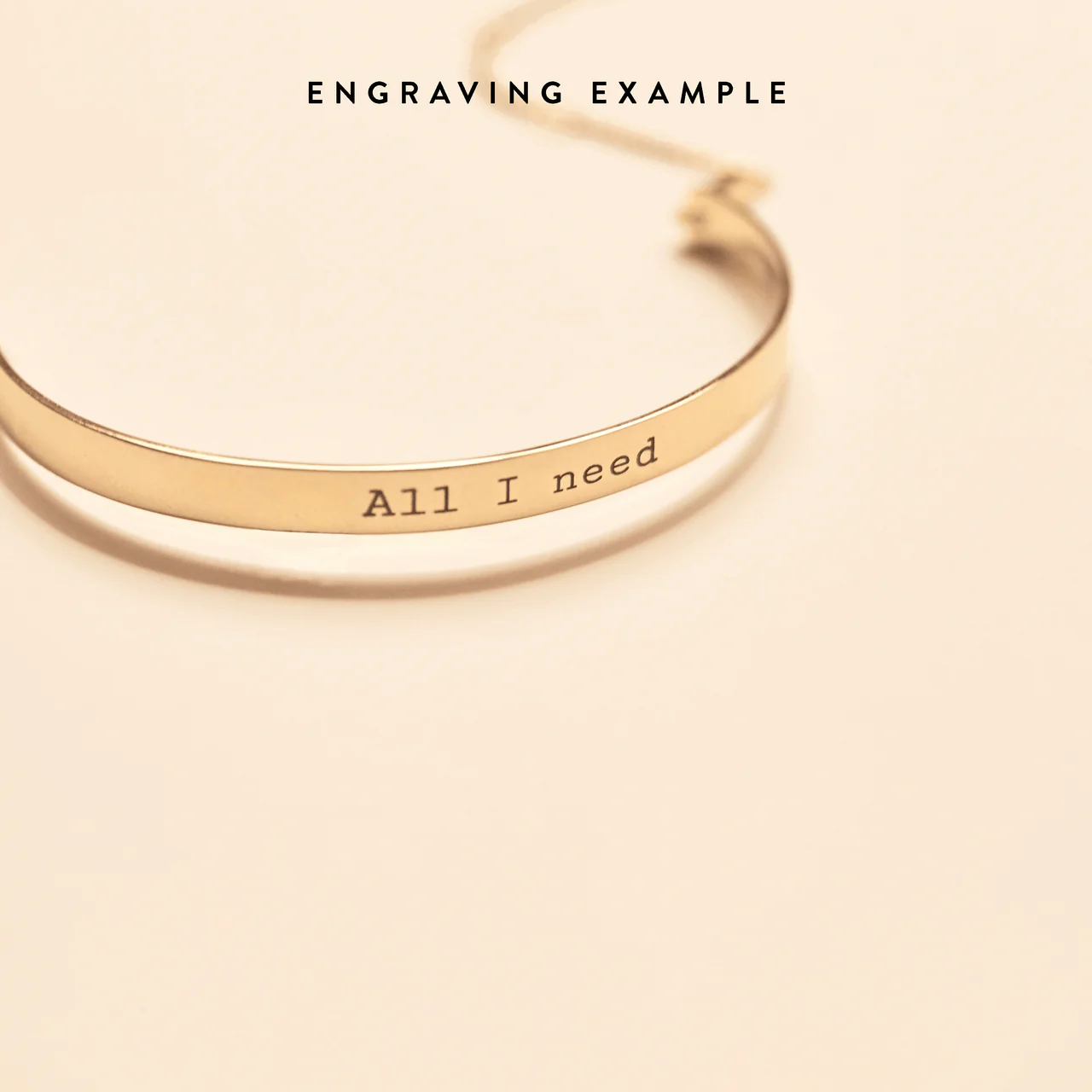 Memora Cuff Yellow Gold Bracelet - PU01-045-U - Image 3