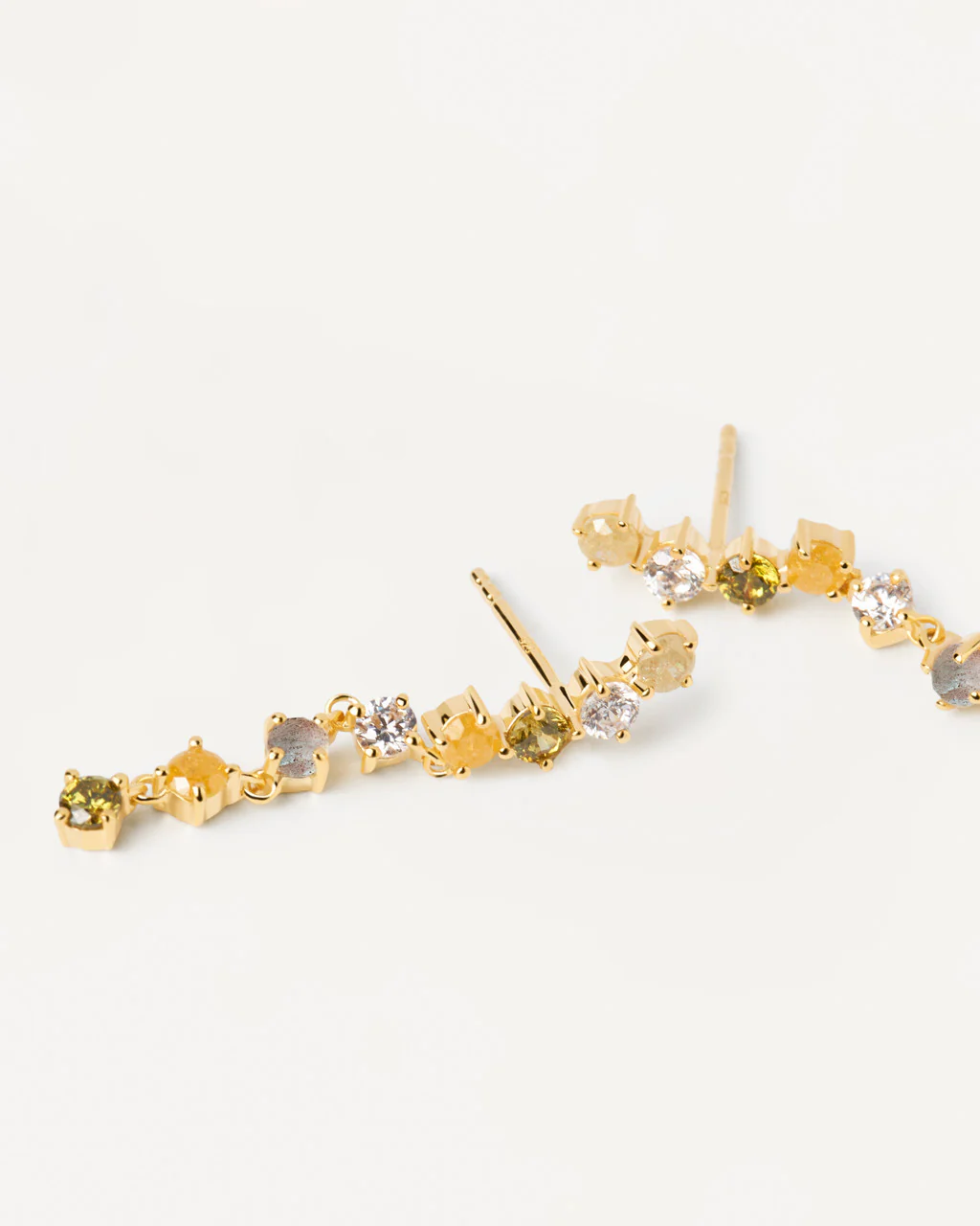 Panorama Gold Earrings - AR01-542-U - Image 3