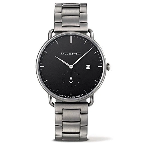 Paul Hewitt Grand Atlantic Sea Black Gun Metal Watch