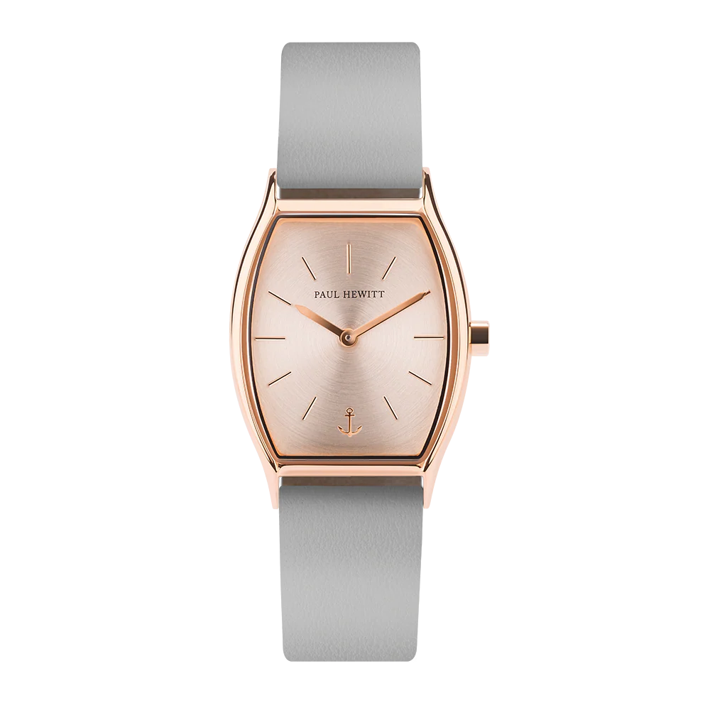 Paul Hewitt Modern Edge Rose Sunray Graphite Watch
