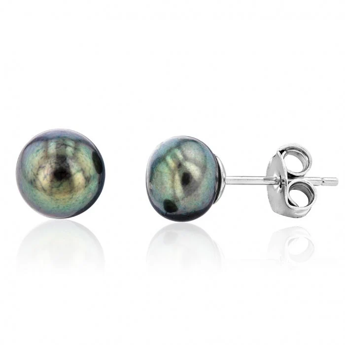 Peacock Freshwater Pearl Boxed Set with Sterling Silver Clasp - Image 2