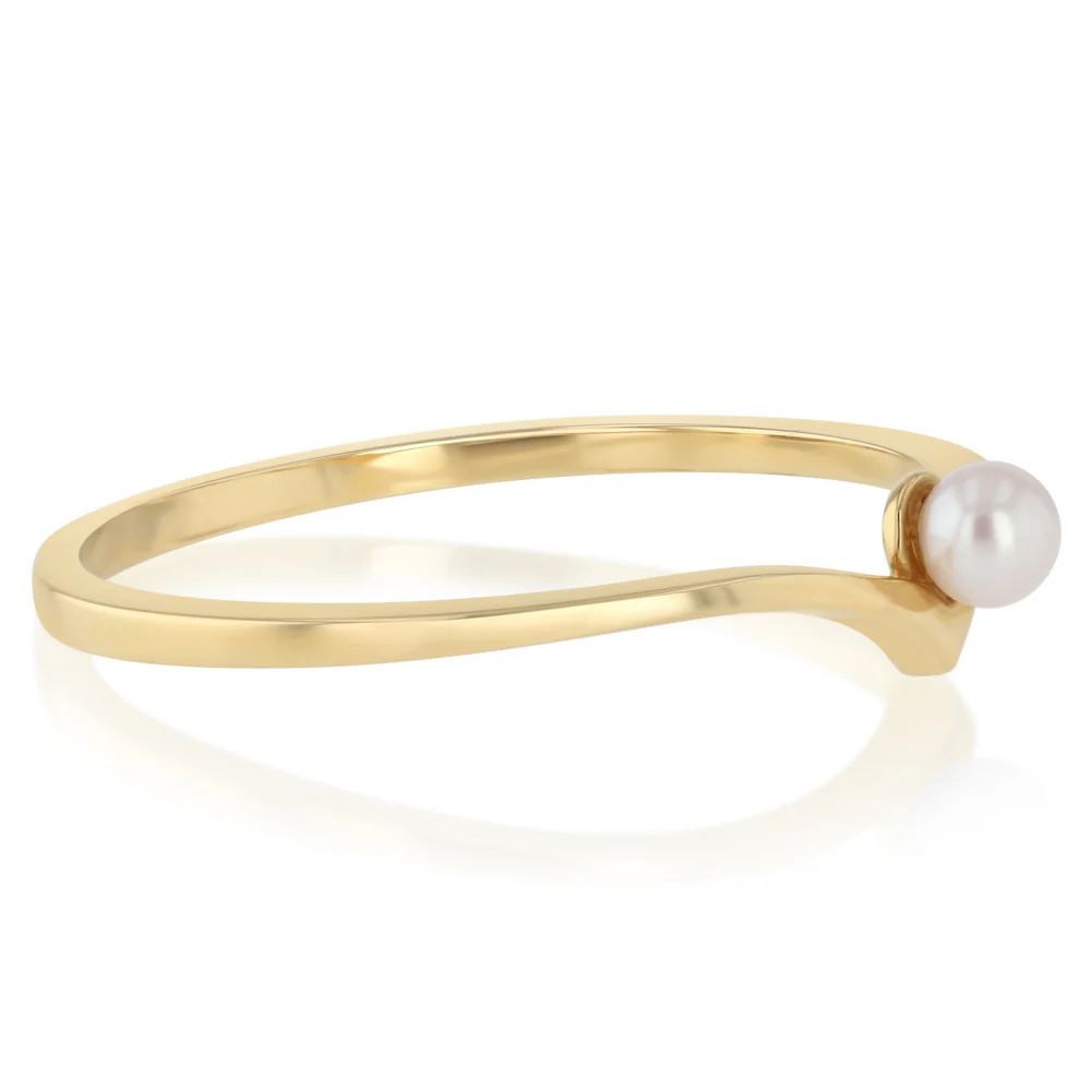 Pear Ring in 9ct Yellow Gold - Image 2