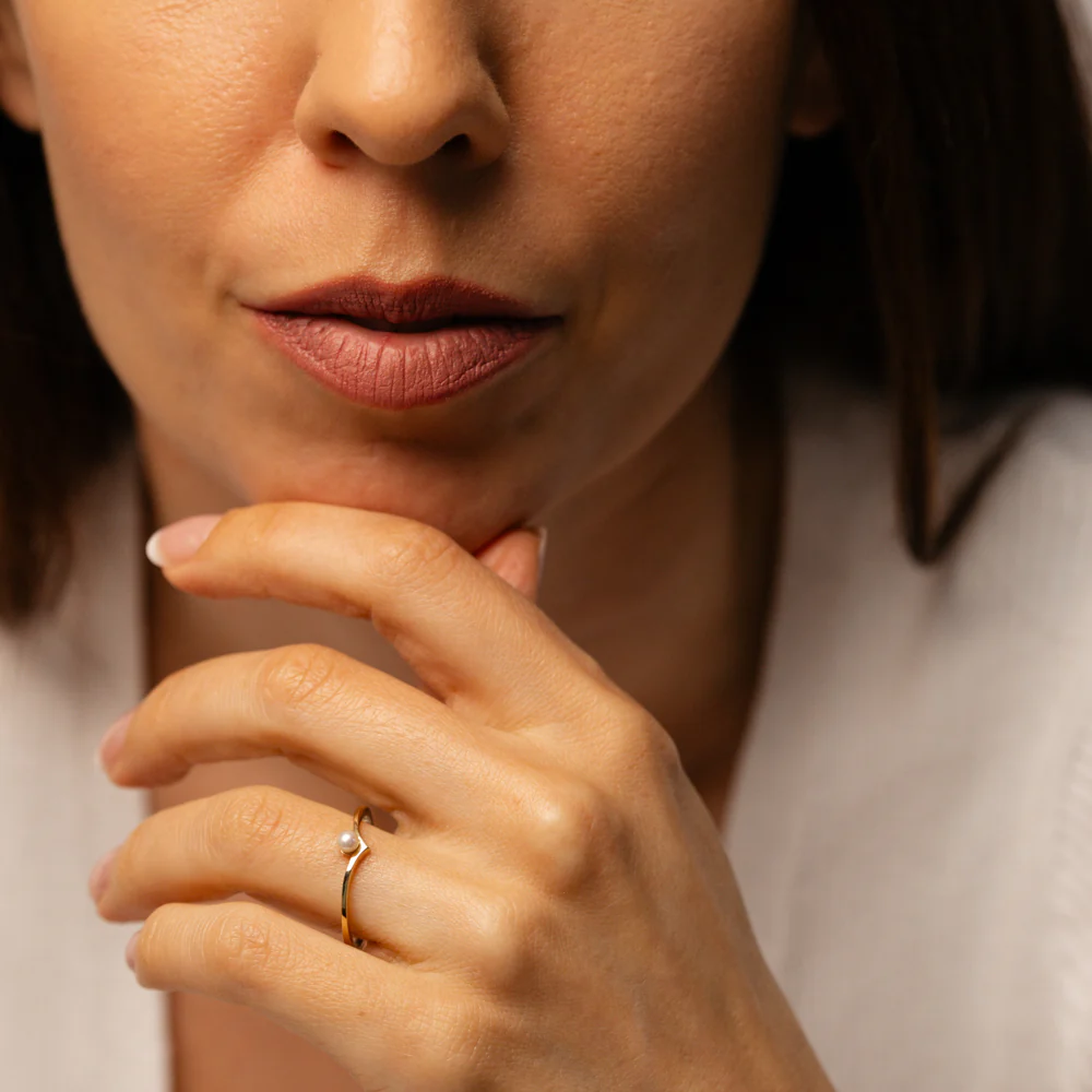 Pear Ring in 9ct Yellow Gold - Image 3