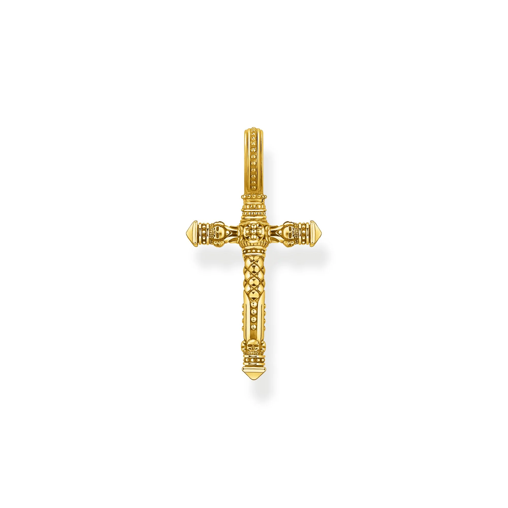 Pendant Cross Yellow Gold