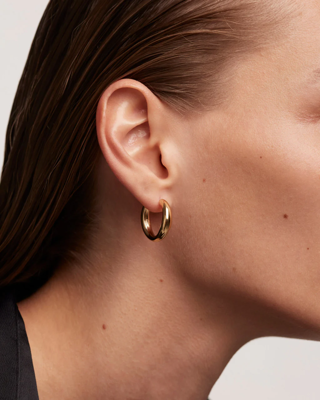 Pirouette Gold Earrings - AR01-473-U - Image 2