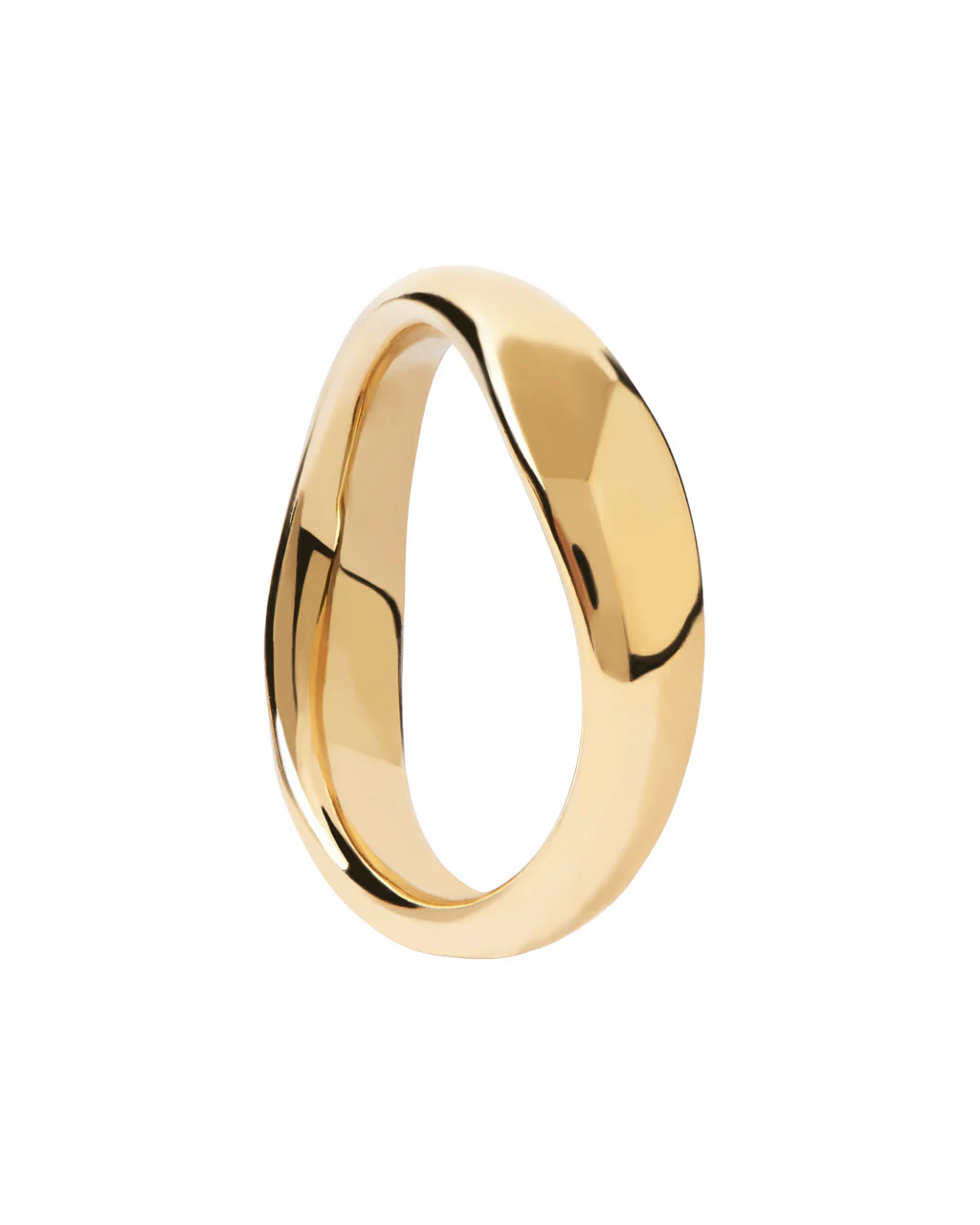 Pirouette Yellow Gold Ring - AN01-462