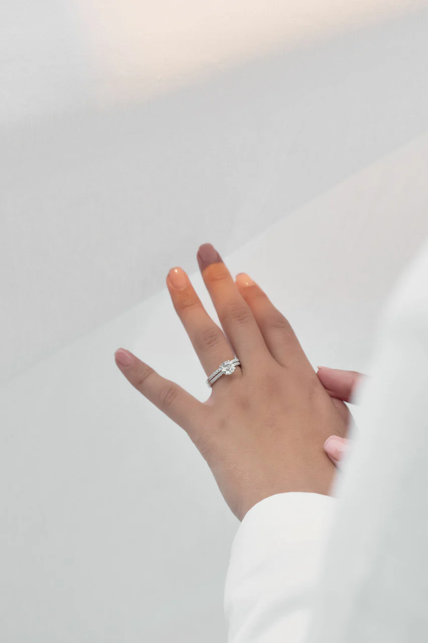 Princess 2 Ring Set -  IR456W - Image 3