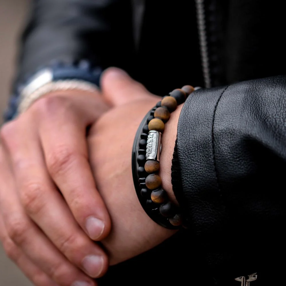 Rebel and Rose Mad Tiger Lilly 8mm Bracelet - Image 3
