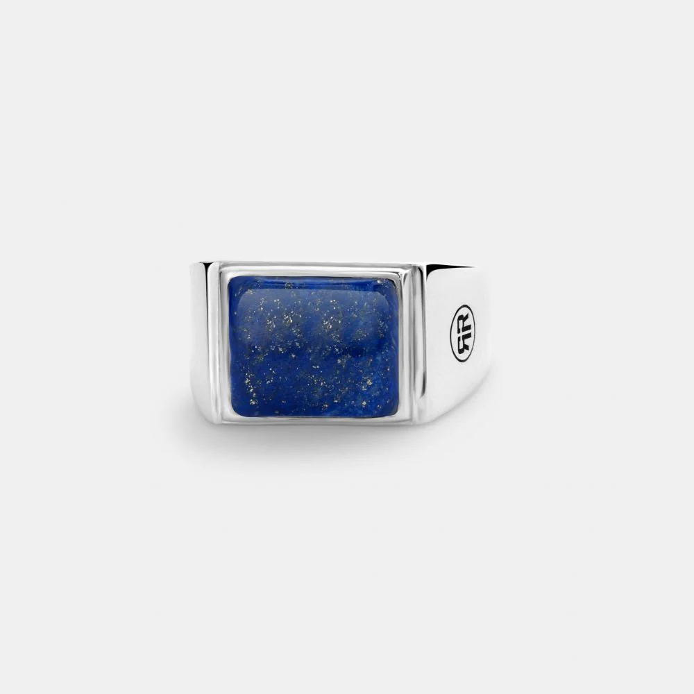 Rebel and Rose Ring Square Lapis Lowneck - Image 2