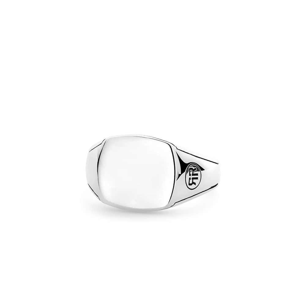 Rebel and Rose Ring Square Silver Shine - Image 2