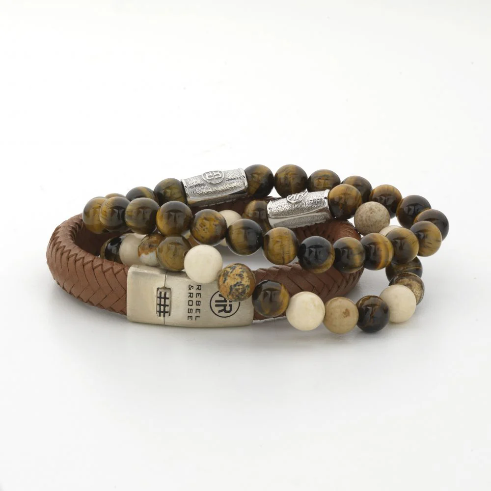 Rebel and Rose Tiger Lily 8mm Bracelet - Image 2