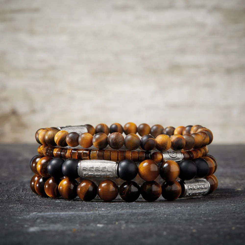 Rebel and Rose Tiger Lily 8mm Bracelet - Image 3