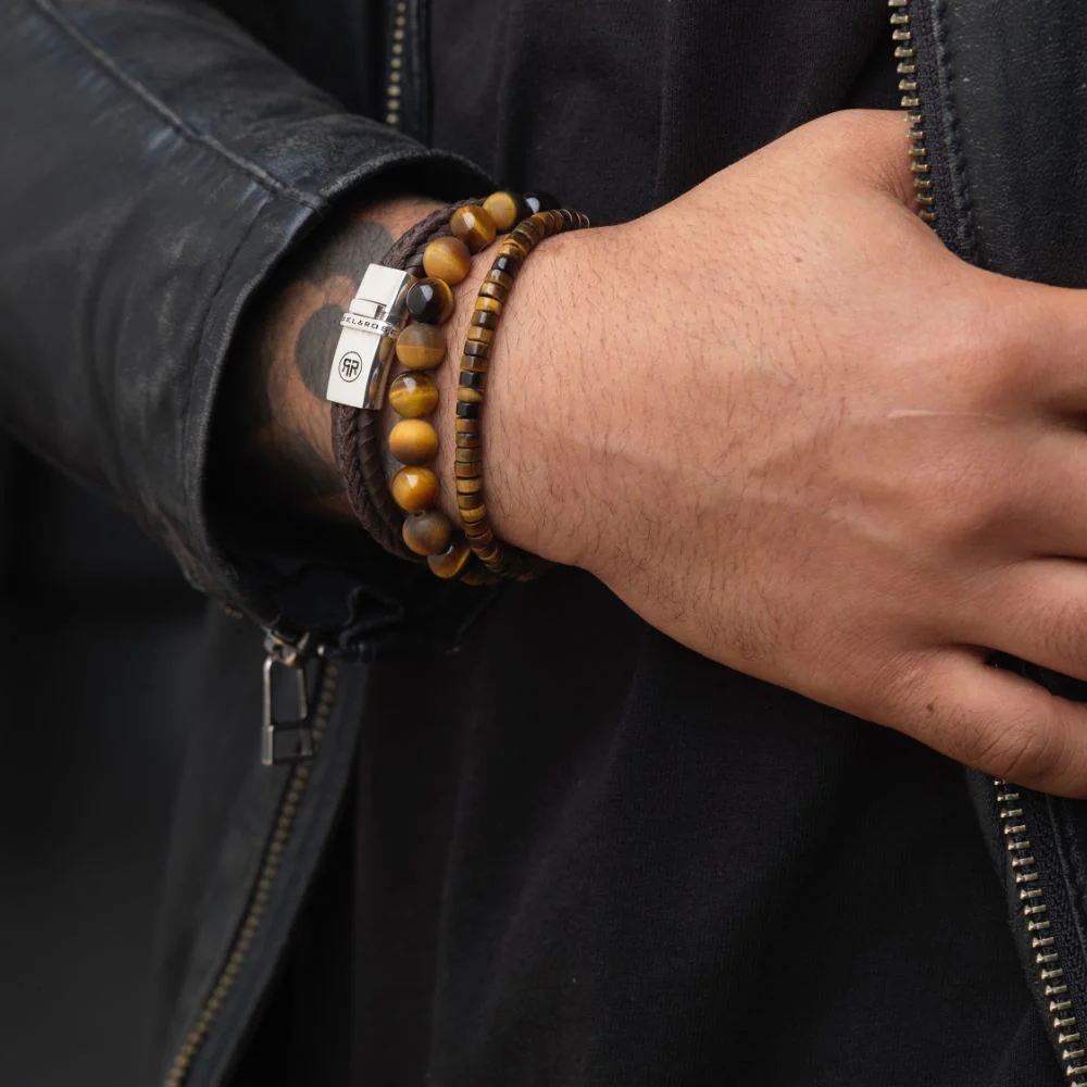 Rebel and Rose Tiger Lily 8mm Bracelet - Image 4