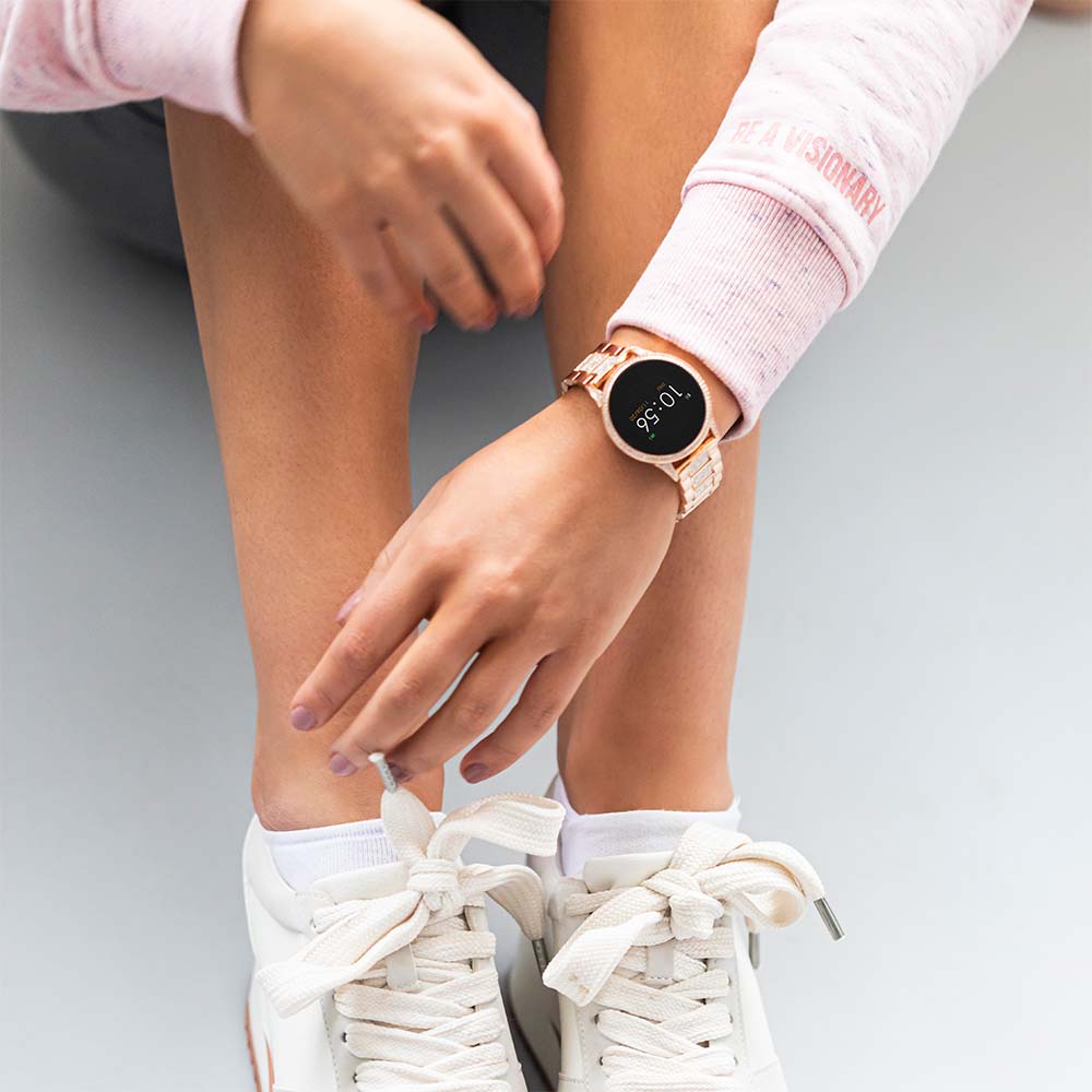 Reflex Active RA04-4014 Rose Gold Link Crystal Smart Watch - Image 6