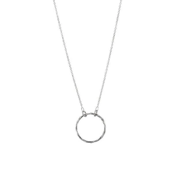 Rope Twist Eternity Necklace - TP2704