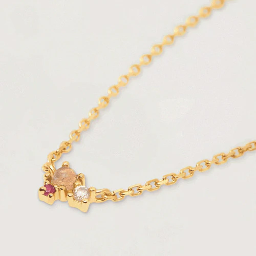 Rose Blush Necklace - CO01-175-U - Image 2