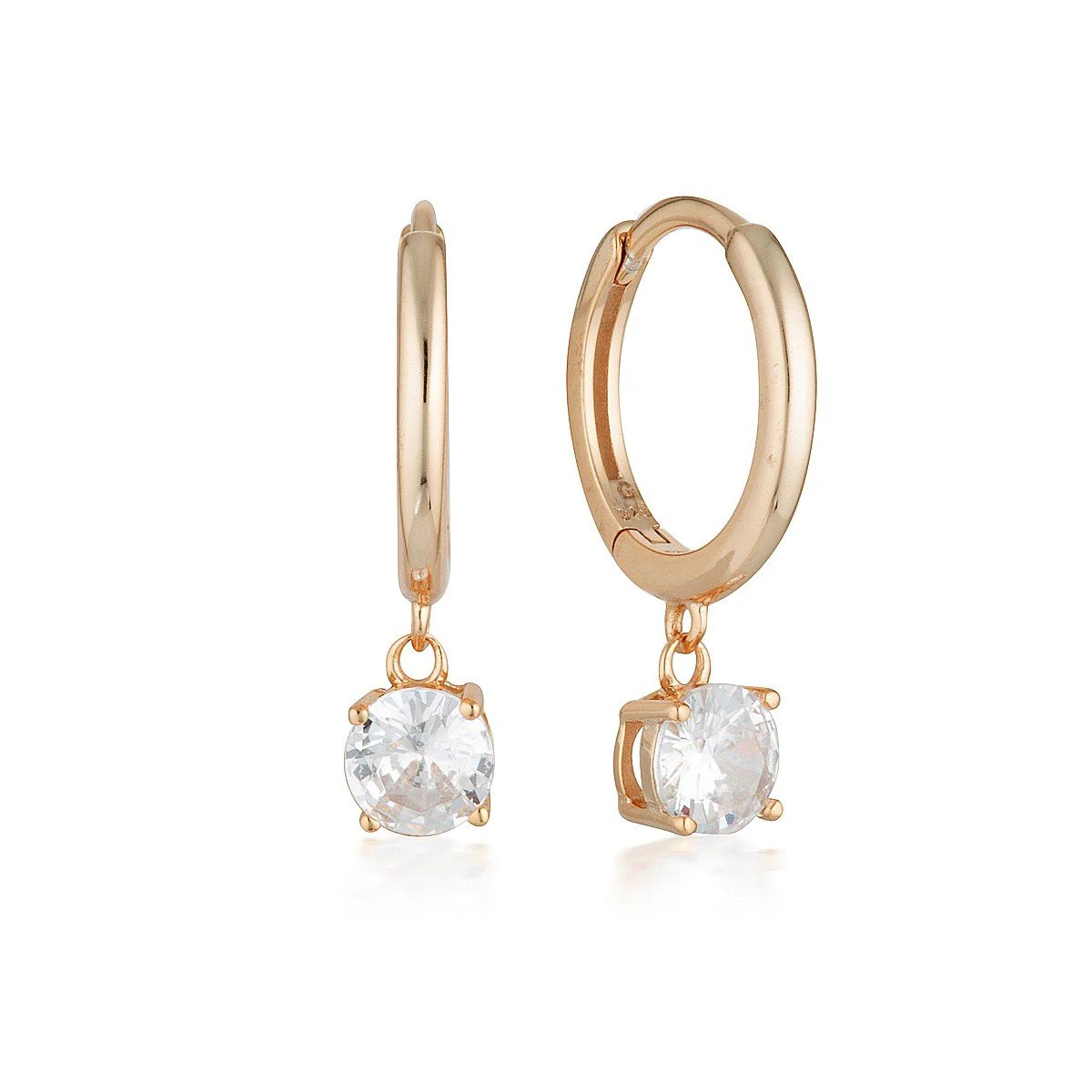 Rose Gold Bria Hoop - IE934RG