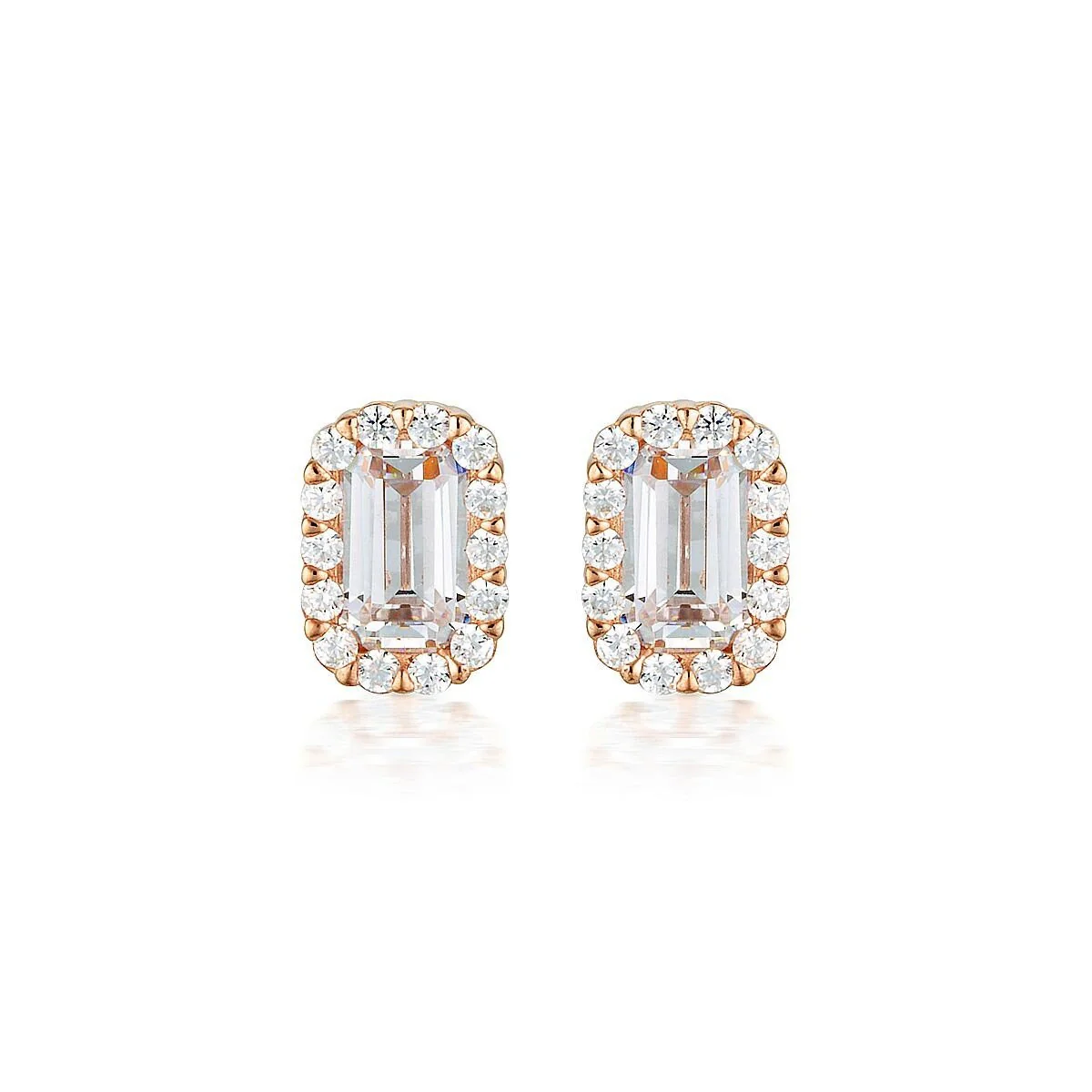 Rose Gold Paris Stud - IE848RG