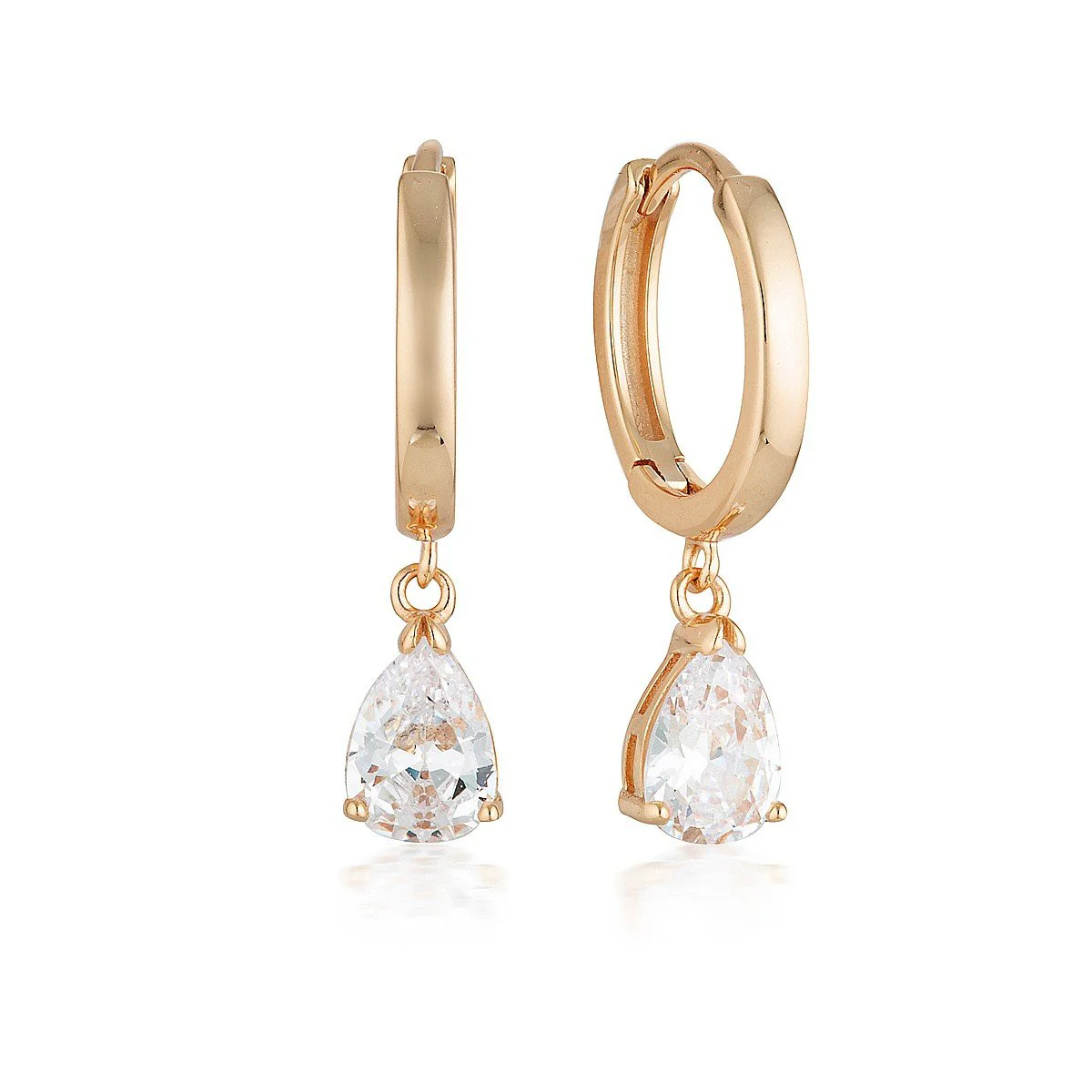 Rose Gold Pia Hoop - IE935RG