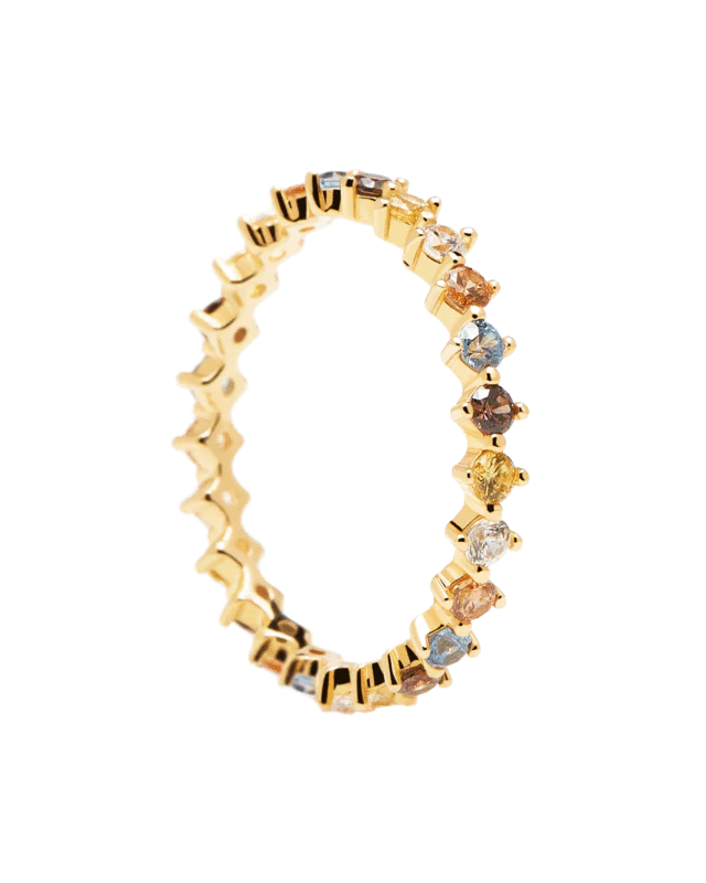 Sage Yellow Gold Ring - AN01-209