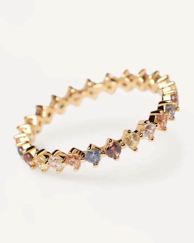 Sage Yellow Gold Ring - AN01-209 - Image 3